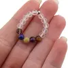 Inel pe elastic cu cristale naturale si argint 925 pentru zodia Fecioara, 4mm, imagine 4