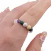 Inel pe elastic cu cristale naturale si argint 925 pentru zodia Pesti, 4mm, imagine 3