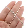 Bratara Diamant herkimer si bumbi din Argint 925, imagine 3