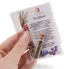 Spelljar pentru pentru INVATATURA cu ierburi si cristale naturale in sticluta cu dop de pluta, imagine 5