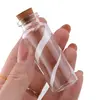 Sticla goala cu dop de pluta, 65mm x 23mm, imagine 2