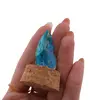 Specimen Opal albastru Chile cristal natural unicat, A17, imagine 4