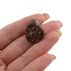 Jasp Brown Spotted cristal rulat, 20-25mm, imagine 4