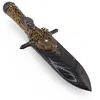Sabie unicat din Obsidian, 26cm, imagine 2