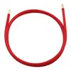 Bratara/colier magnetic din ata rosu, 51cm, imagine 2