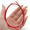 Bratara/colier magnetic din ata rosu, 51cm, imagine 3