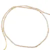 Sirag citrin pietre micro fatetate 2mm, 39-40cm