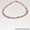 Bratara perle cultura roz neuniforme 3mm