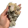 Floare de mina pentru colecție, cristal natural unicat, 124x62x42mm, 271g, cod F232, imagine 2