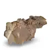 Floare de mina pentru colecție, cristal natural unicat, 81x50x24mm, 69g, cod F159