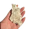 Floare de mina pentru colectie, cristal natural unicat, 78x51x20mm, 90g, cod F77, imagine 2