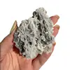 Floare de mina pentru colecție, cristal natural unicat, 78x50x36mm, 85g, cod F189, imagine 2