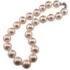 Colier Perle de Mallorca crem, 18mm, imagine 2