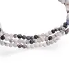 Sirag Opal Dendritic sfere 3-4mm, 33cm, imagine 2