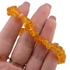 Bratara pe elastic cu Chihlimbar miere pietre chips 10-15mm, imagine 3