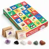Calendar Advent 2026 cu 24 de cristale naturale surpriza – STONEMANIA, imagine 3