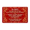 Card pentru manifestare si indeplinirea dorintelor de Revelion 2027, cu lista de dorinte si plic, imagine 3