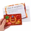 Card pentru manifestare si indeplinirea dorintelor de Revelion 2027, cu lista de dorinte si plic, imagine 2