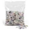 Mix cristale chips pentru zodia Pesti, 5 pietre de 7-9 mm, 25 g, cu cartonas