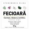 Mix cristale chips zodia Fecioara, 5 pietre, 25 g, 7-9 mm, cu cartonas