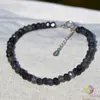 Bratara iolith discuri fatetate 5mm cu argint 925