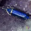 Pandantiv lapis lazuli dublu varf