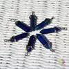 Pandantiv lapis lazuli dublu varf