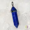 Pandantiv lapis lazuli dublu varf