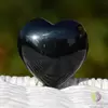 Inima obsidian negru 40mm