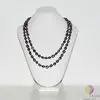 Colier perle de cultura cu noduri 120cm M17