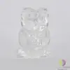 Bufnita cristal de stanca figurina gravata 50mm
