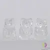 Bufnita cristal de stanca figurina gravata 50mm