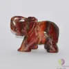 Elefant jasp figurina gravata 45mm