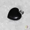 Pandantiv inima onix negru 20mm