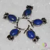Brosa / Pandantiv bufnita lapis lazuli