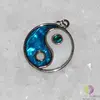 Pandantiv Yin Yang sidef si abalone 24mm