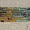 Sirag fluorit multicolor heishi 7mm