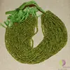 Sirag peridot heishi 4mm