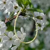 Bratara opal galben deschis pietre micro fatetate 2mm si argint 925