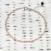 Bratara rodocrozit pietre micro fatetate 2mm si argint 925