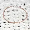 Bratara rodocrozit pietre micro fatetate 2mm si argint 925