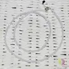 Colier calcedonie pietre micro fatetate 3mm si argint 925