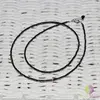 Colier hematit A++ cuburi 2mm si argint 925