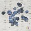 Safir albastru brut 4-8mm - lot 10g