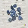 Safir albastru brut 4-8mm - lot 5g