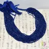 Sirag lapis lazuli pietre micro fatetate 2mm, 33cm