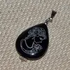 Pandantiv lacrima Onix cu camee 40x30mm, imagine 3