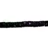 Colier onix negru patrat 13mm