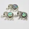 Brosa elefan cu scoica abalone 62mm