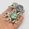 Brosa elefan cu scoica abalone 62mm